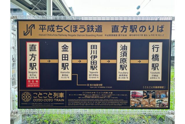 ことこと列車の停車駅