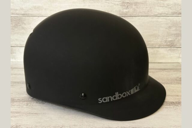 スノボ用ヘルメット、サンドボックス