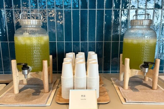 星野リゾートBEB5門司港/MIZUBAにあるお茶